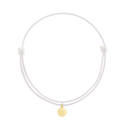 Cord Charm Bracelet - Lotus Diamond
