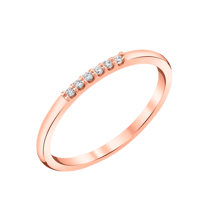 Dainty Diamond Band - Lotus Diamond