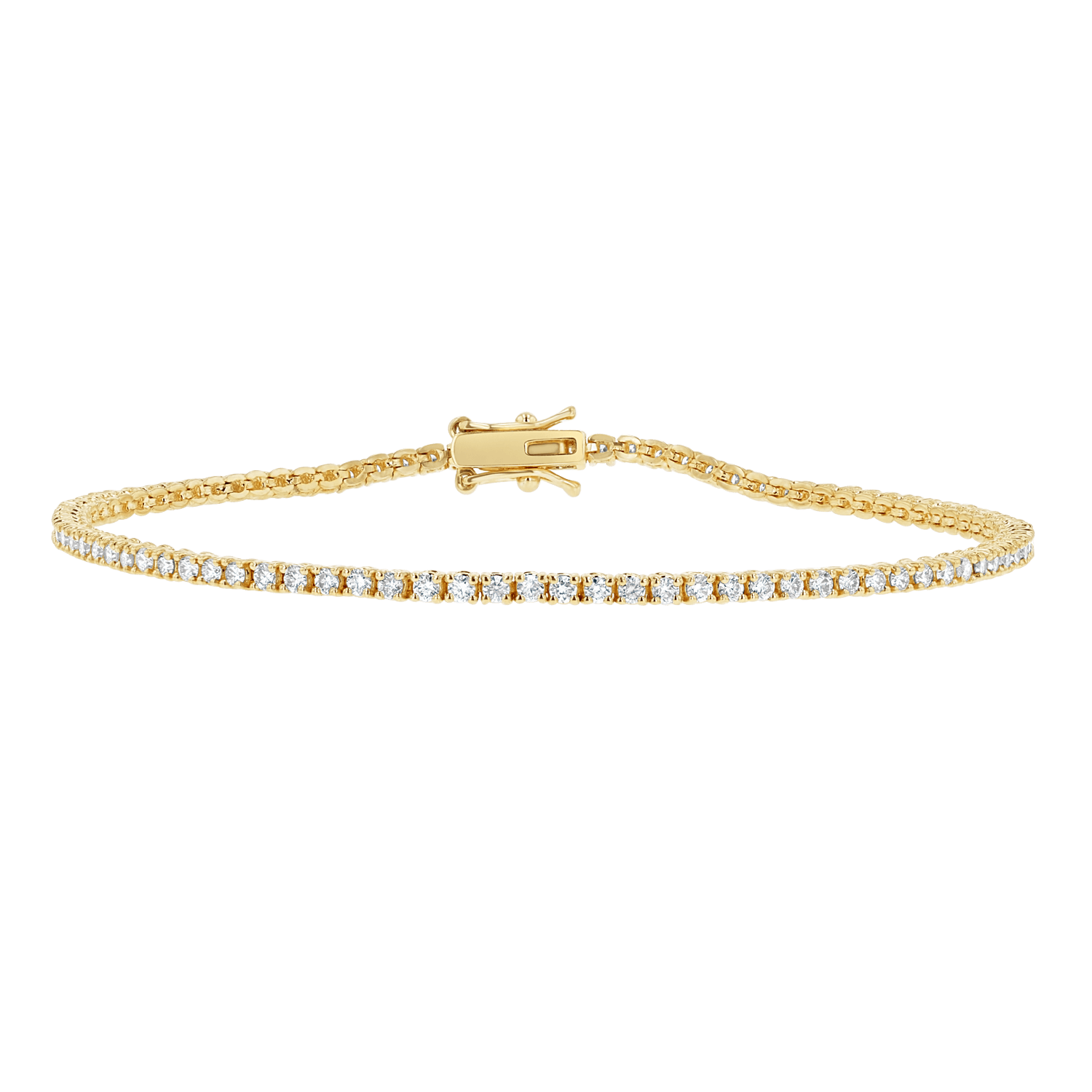 Dainty Diamond Tennis Bracelet - Lotus Diamond