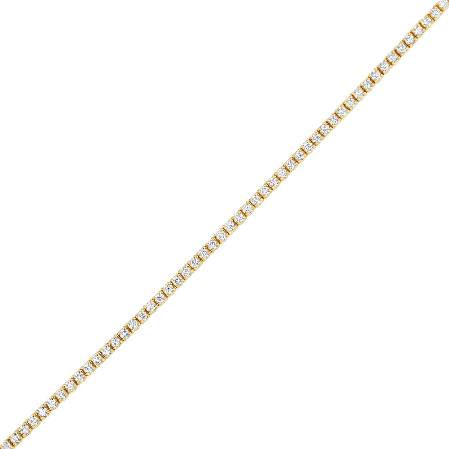 Dainty Diamond Tennis Bracelet - Lotus Diamond