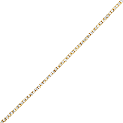 Dainty Diamond Tennis Bracelet - Lotus Diamond