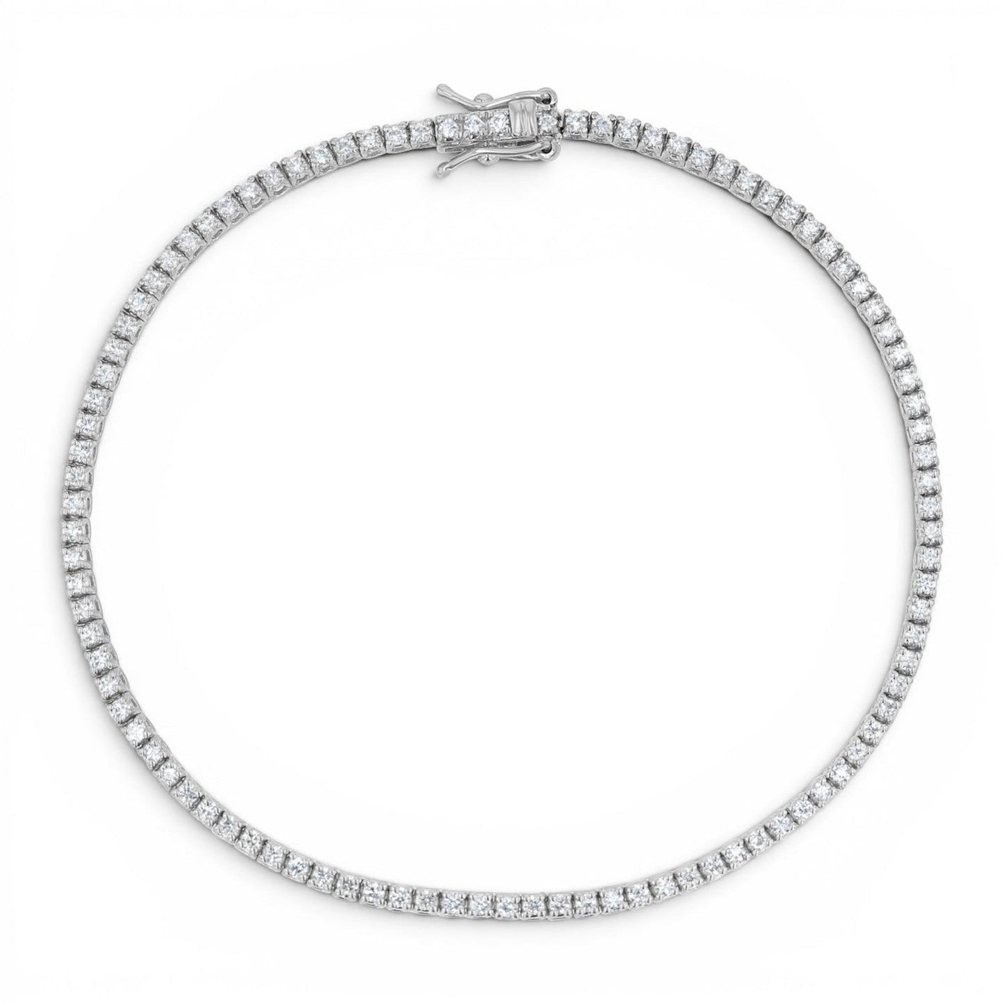 Dainty Diamond Tennis Bracelet - Lotus Diamond
