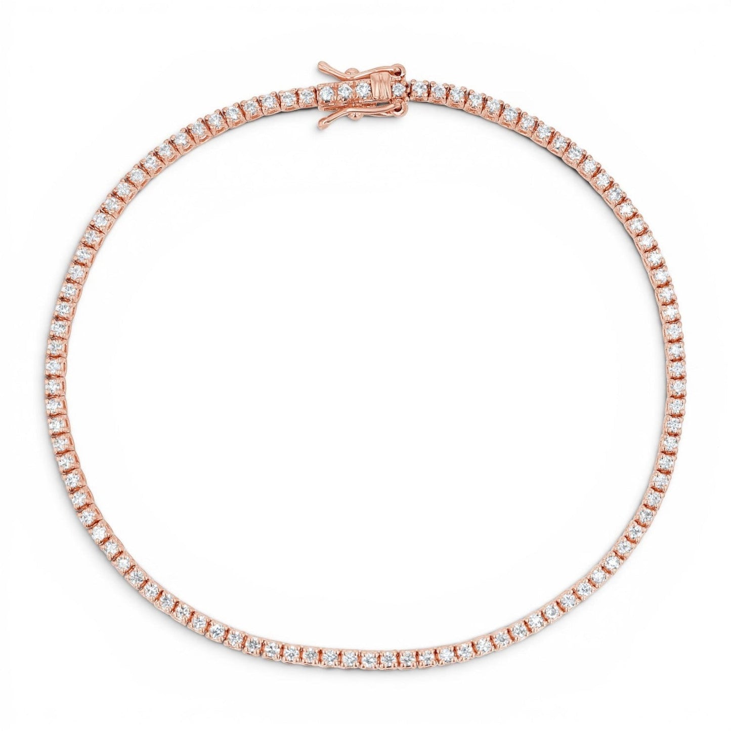 Dainty Diamond Tennis Bracelet - Lotus Diamond