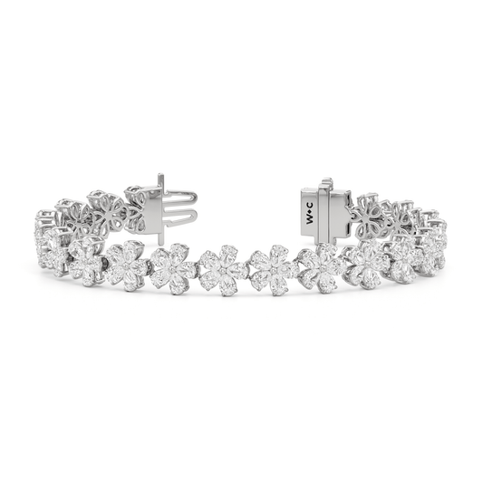 Daisy Bracelet - Lotus Diamond