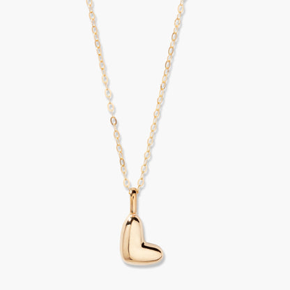 Darby 14K Gold Bubble Initial Pendant - Lotus Diamond