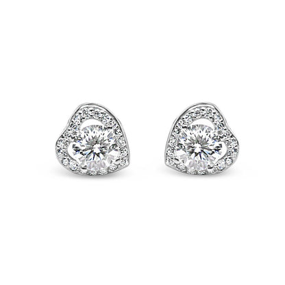 Diamond 18K earrings setting - Lotus Diamond