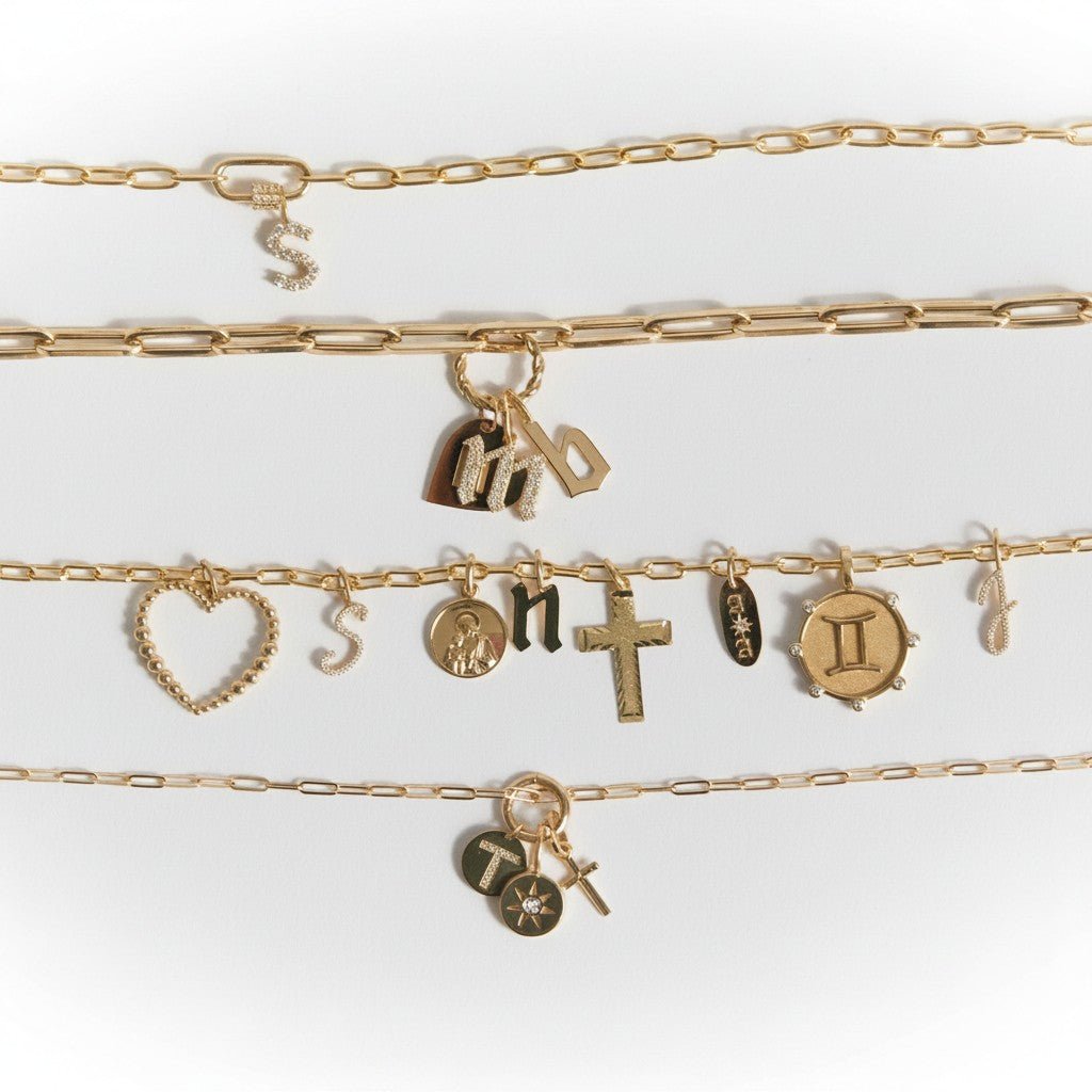 Diamond Barrel Charm Connector - Lotus Diamond