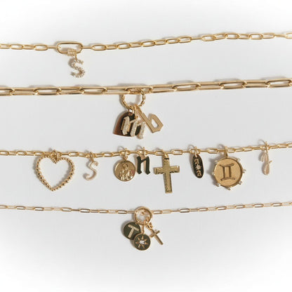 Diamond Barrel Charm Connector - Lotus Diamond
