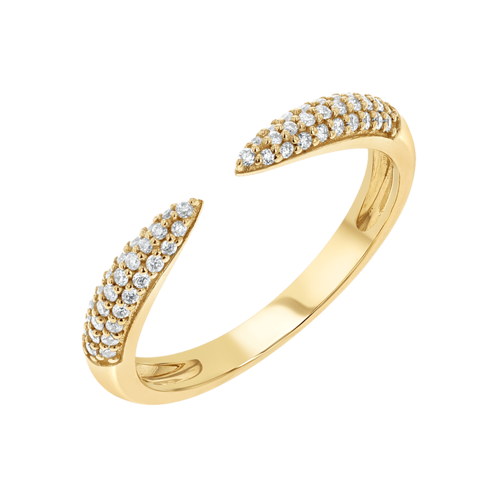 Diamond Claw Ring - Lotus Diamond