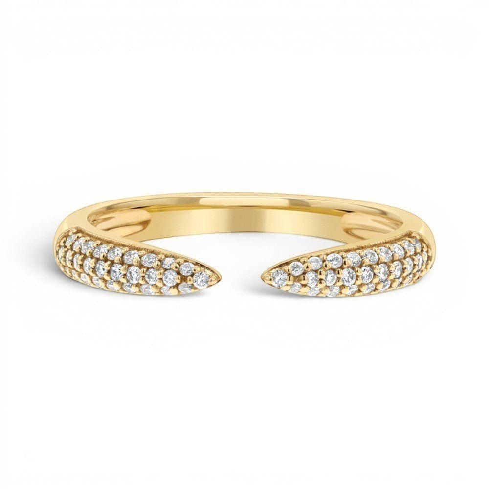 Diamond Claw Ring - Lotus Diamond