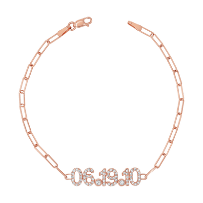 Diamond Date Bracelet - Lotus Diamond