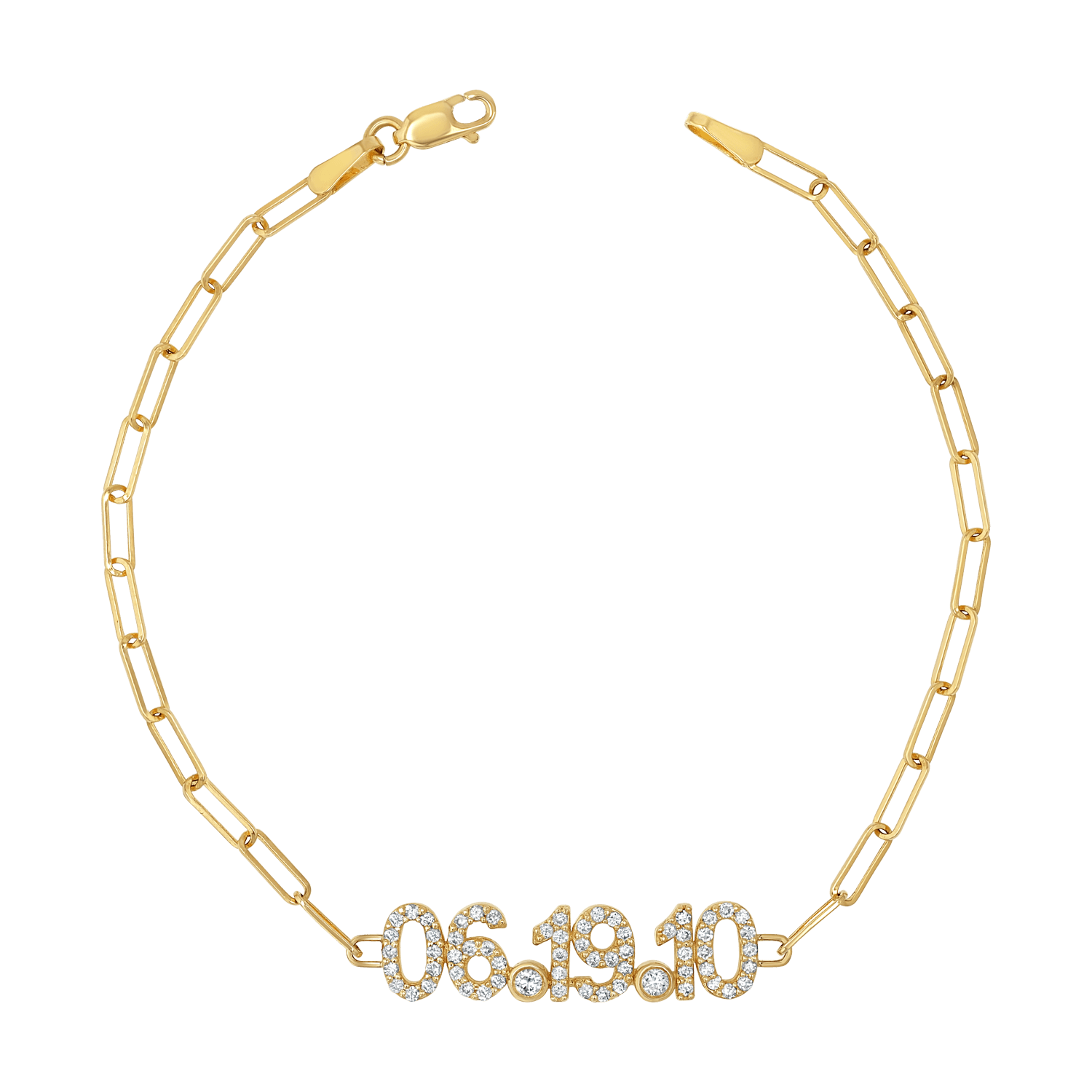 Diamond Date Bracelet - Lotus Diamond