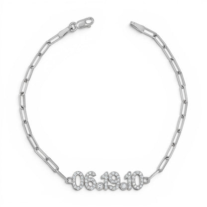 Diamond Date Bracelet - Lotus Diamond