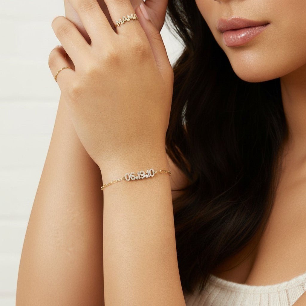 Diamond Date Bracelet - Lotus Diamond