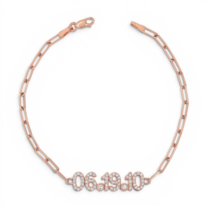 Diamond Date Bracelet - Lotus Diamond