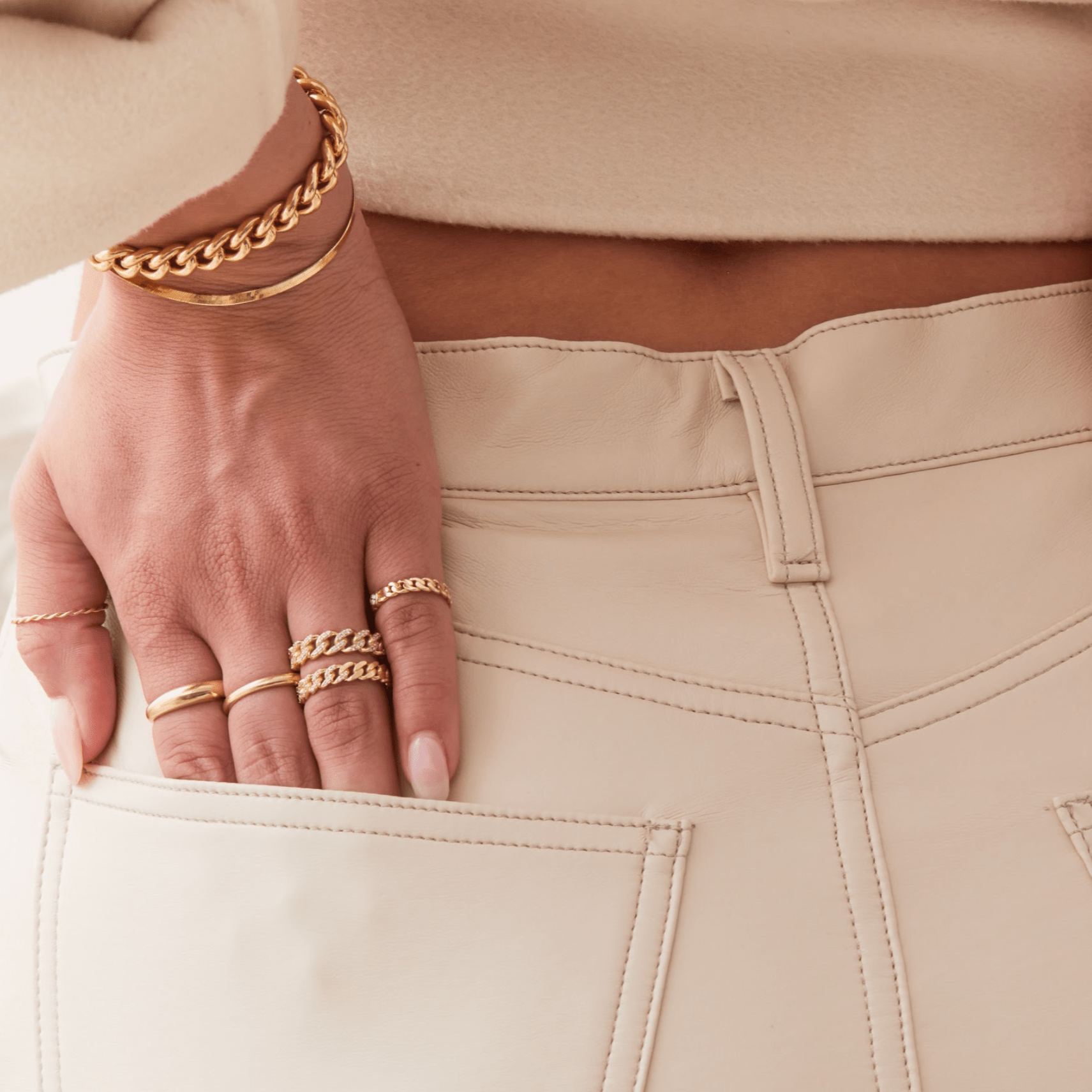 Diamond Pave Cuban Link Ring - Lotus Diamond