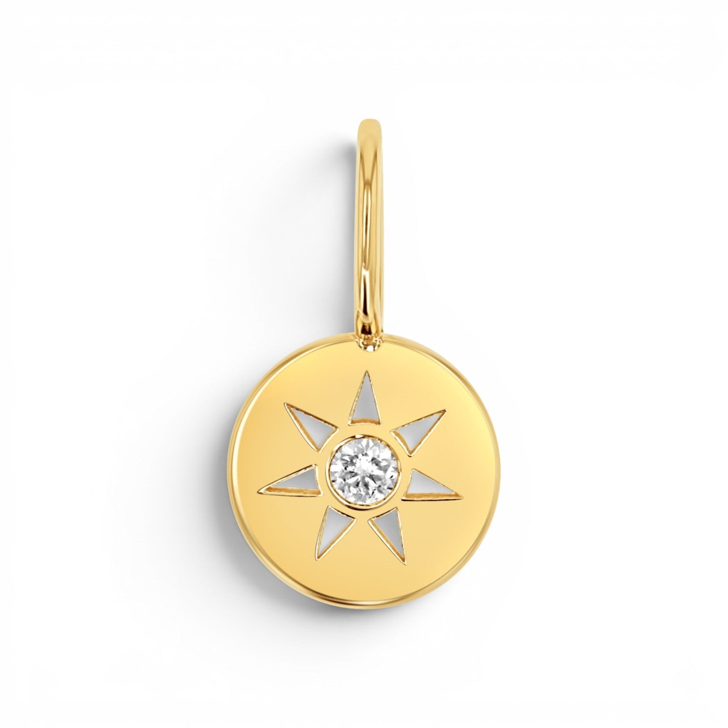 Diamond Sun Charm - Lotus Diamond
