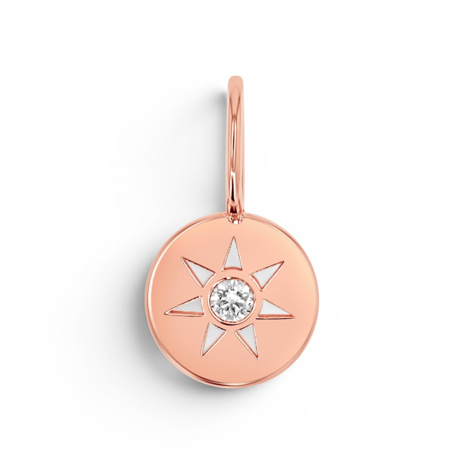 Diamond Sun Charm - Lotus Diamond