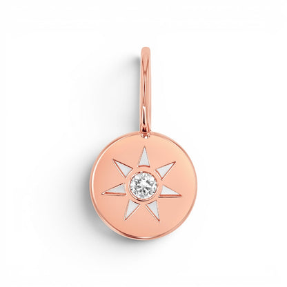 Diamond Sun Charm - Lotus Diamond