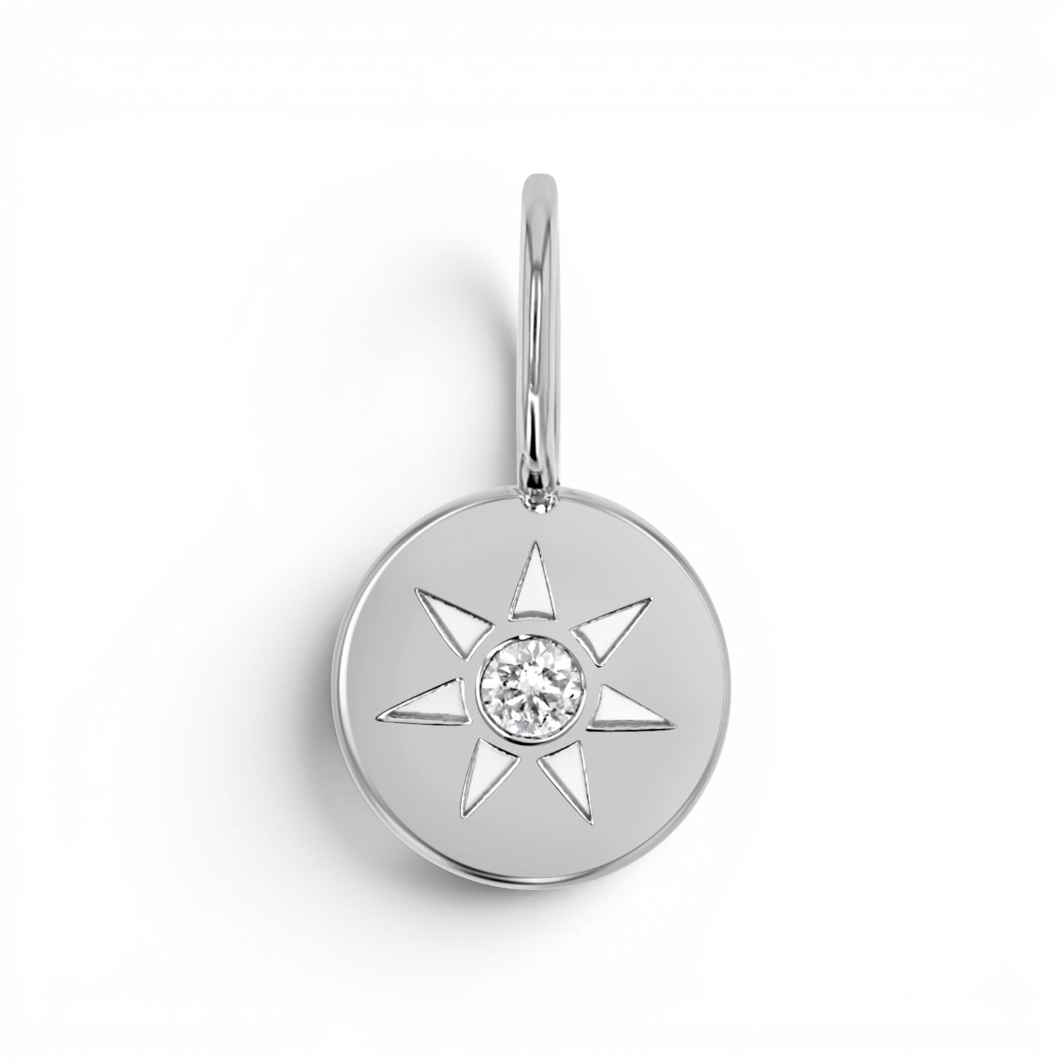 Diamond Sun Charm - Lotus Diamond