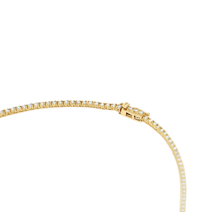 Diamond Tennis Necklace - Lotus Diamond