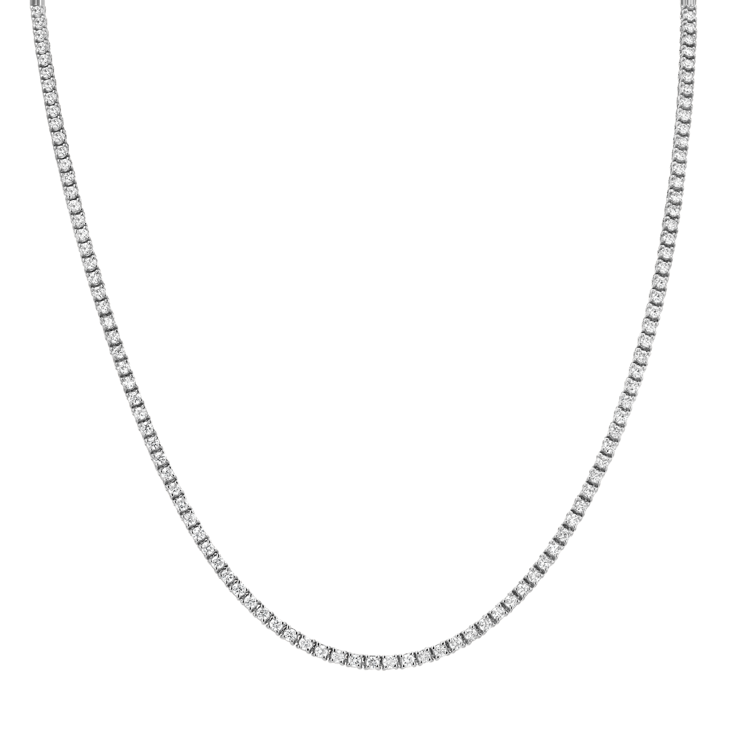 Diamond Tennis Necklace - Lotus Diamond