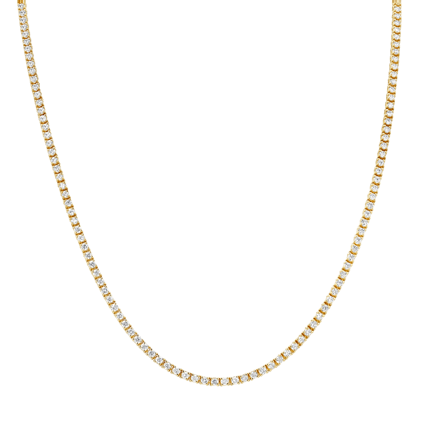 Diamond Tennis Necklace - Lotus Diamond