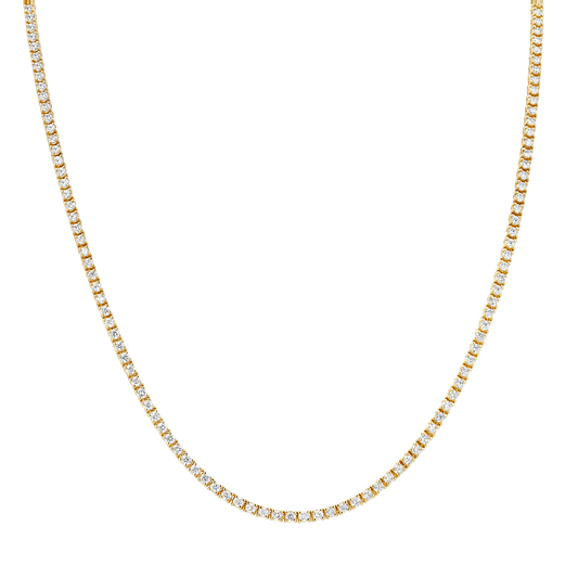 Diamond Tennis Necklace - Lotus Diamond