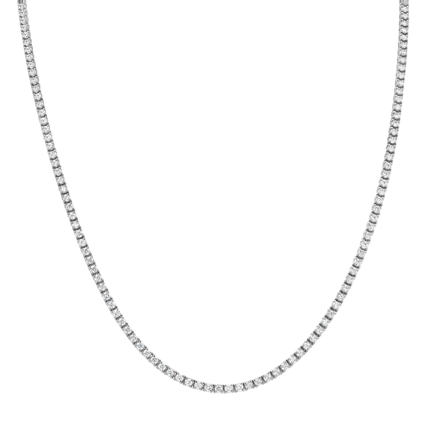 Diamond Tennis Necklace - Lotus Diamond