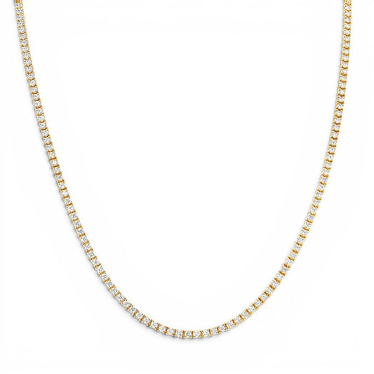 Diamond Tennis Necklace - Lotus Diamond