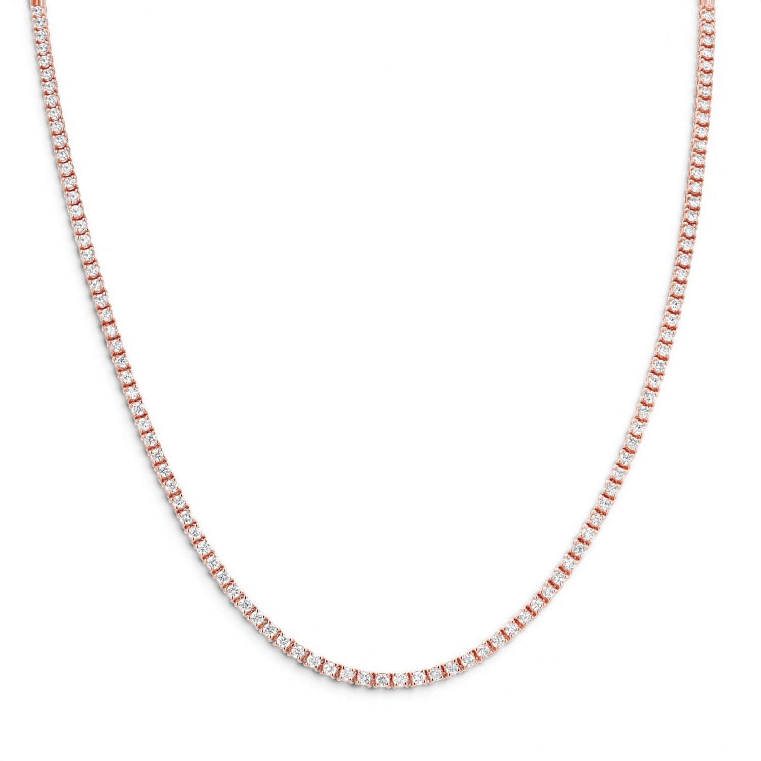 Diamond Tennis Necklace - Lotus Diamond
