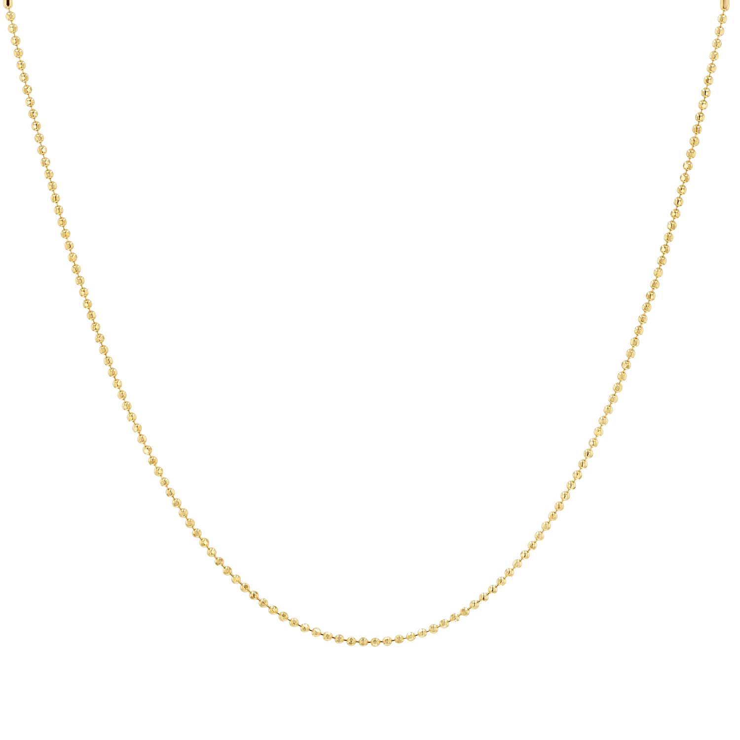 Disco Ball Chain Necklace - Lotus Diamond