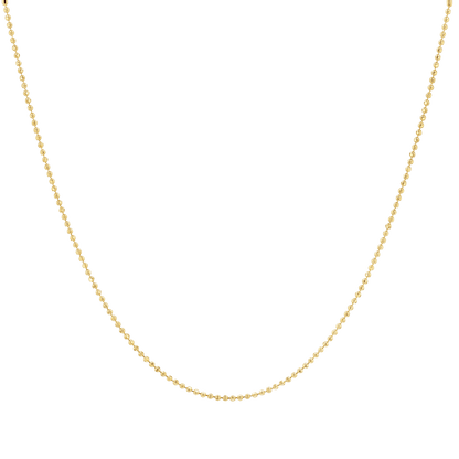 Disco Ball Chain Necklace - Lotus Diamond