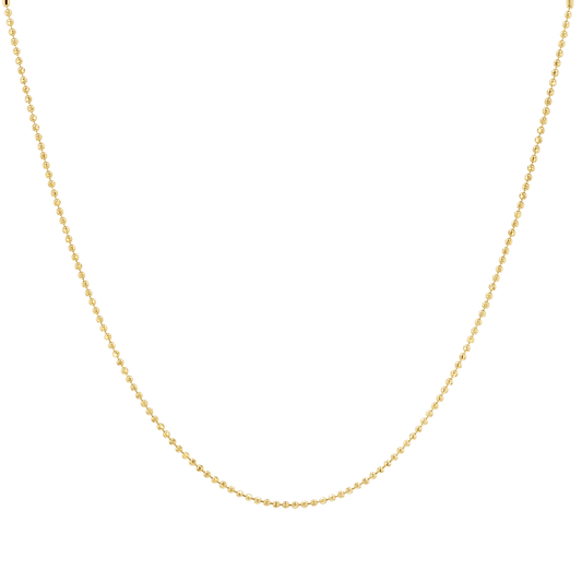 Disco Ball Chain Necklace - Lotus Diamond