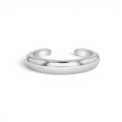 Dome Ear Cuff - Lotus Diamond