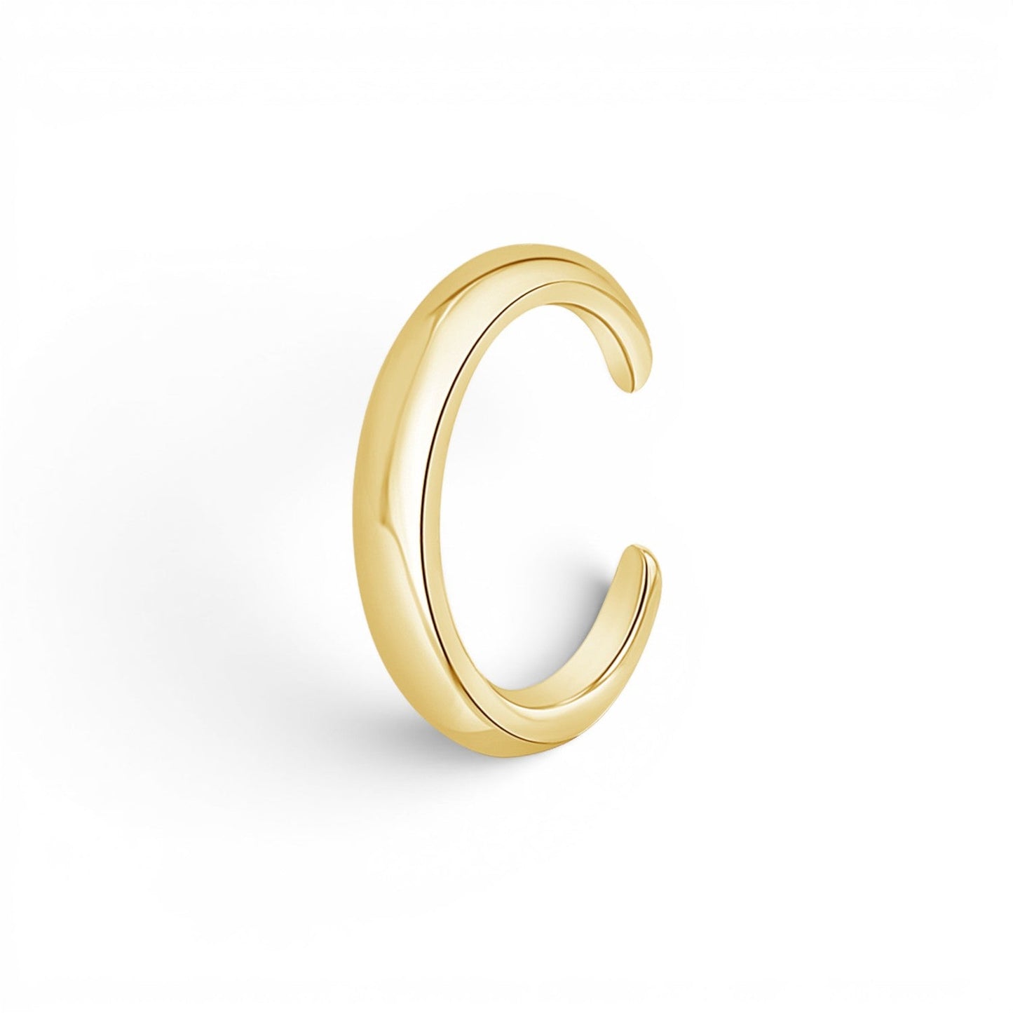Dome Ear Cuff - Lotus Diamond
