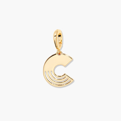 Emerson Initial Charm - Lotus Diamond
