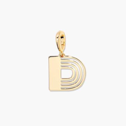 Emerson Initial Charm - Lotus Diamond
