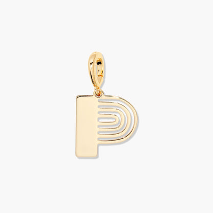 Emerson Initial Charm - Lotus Diamond