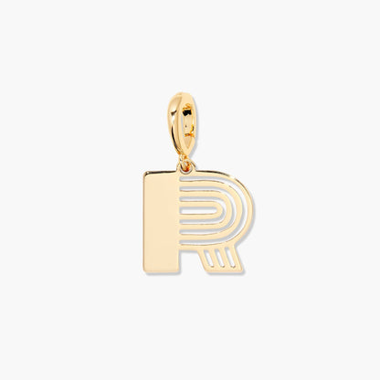 Emerson Initial Charm - Lotus Diamond