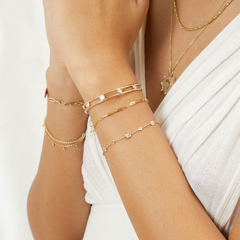 Endless Diamond Strand Bracelet - Lotus Diamond
