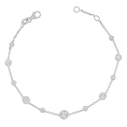 Endless Diamond Strand Bracelet - Lotus Diamond