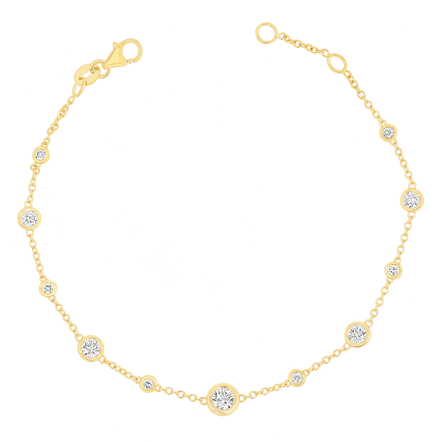 Endless Diamond Strand Bracelet - Lotus Diamond