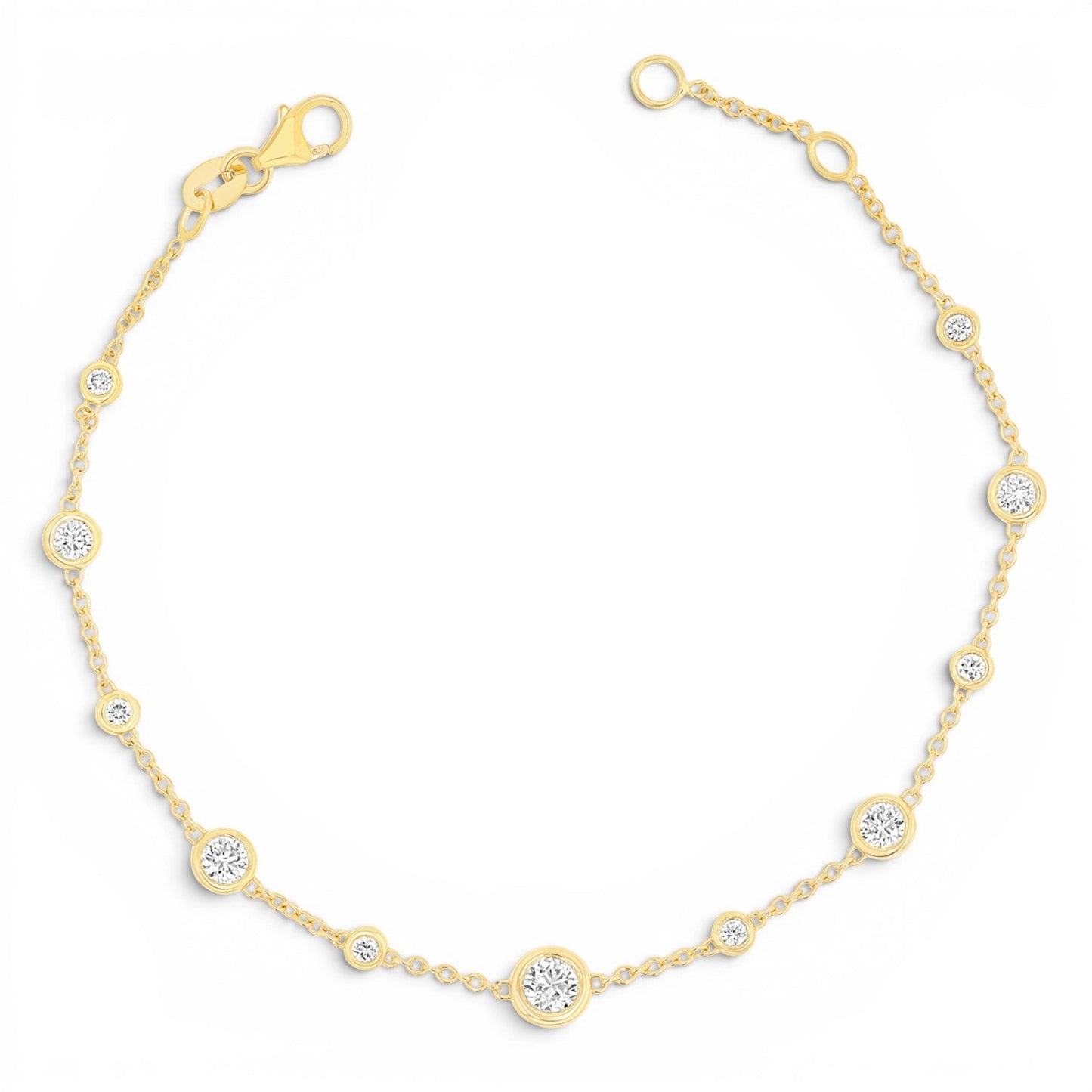 Endless Diamond Strand Bracelet - Lotus Diamond