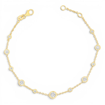 Endless Diamond Strand Bracelet - Lotus Diamond
