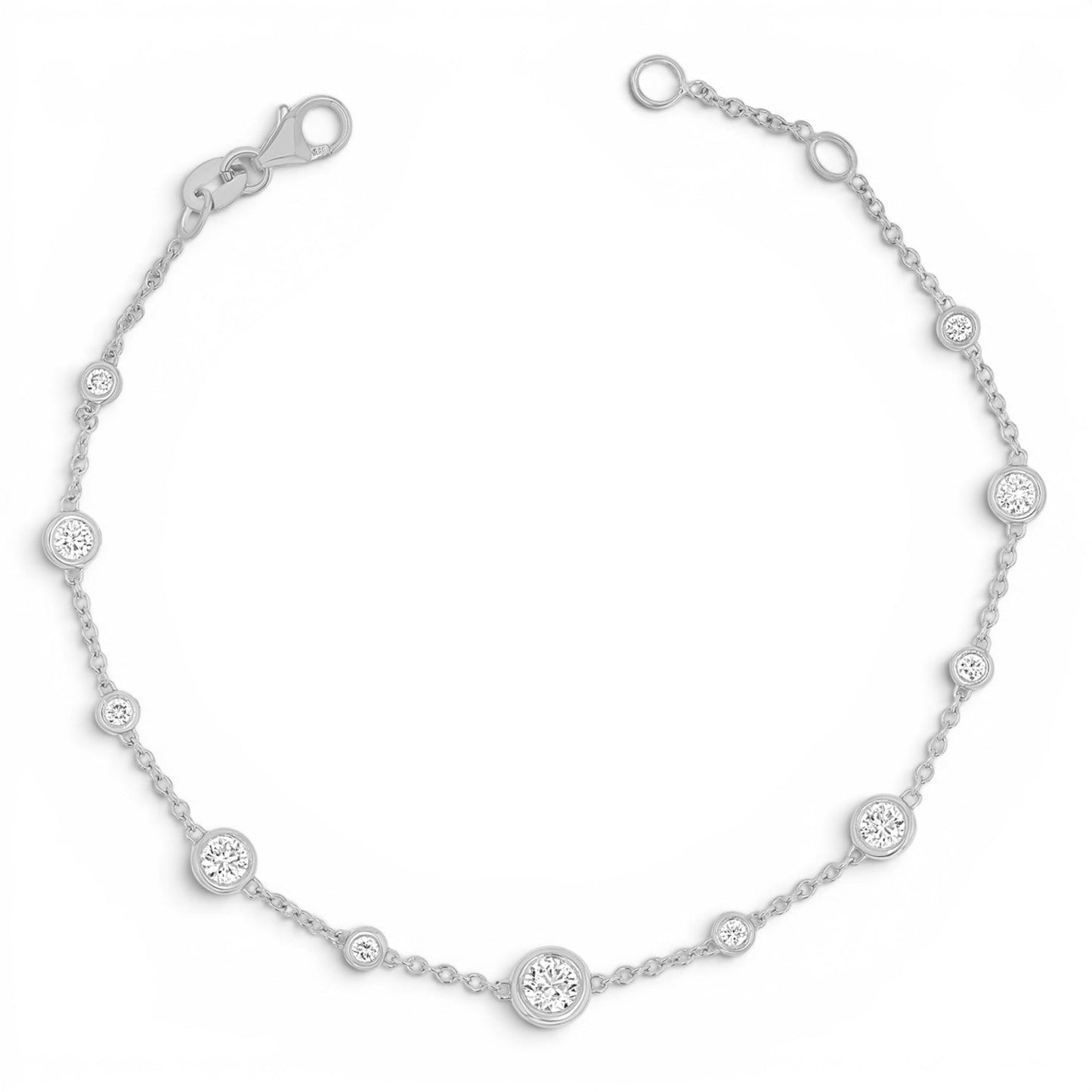 Endless Diamond Strand Bracelet - Lotus Diamond
