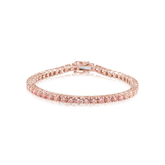 Fancy Pink Lab - grown Diamonds Bracelet 7.74 ctw - Lotus Diamond
