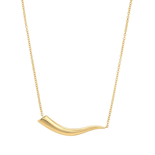 Flame Necklace - Lotus Diamond