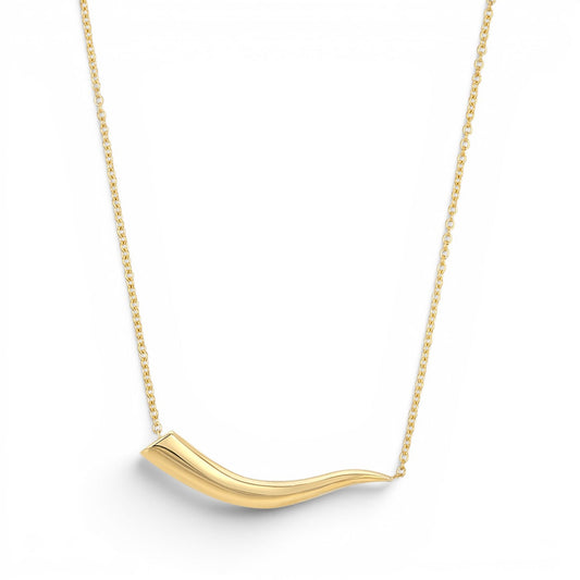Flame Necklace - Lotus Diamond