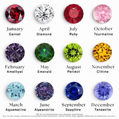 Glimmer Birthstone Charm - Lotus Diamond